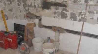 Rekonstrukce koupelny v rodinném domě v Úbočí
